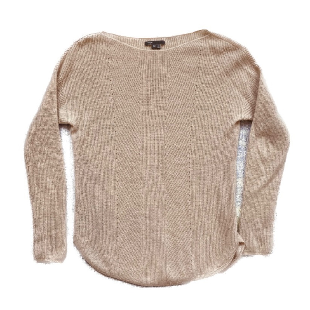 Vince Lightweight Cashmere Boatneck Sweater